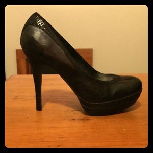 Baby Phat Black Platform Stilettos size 8